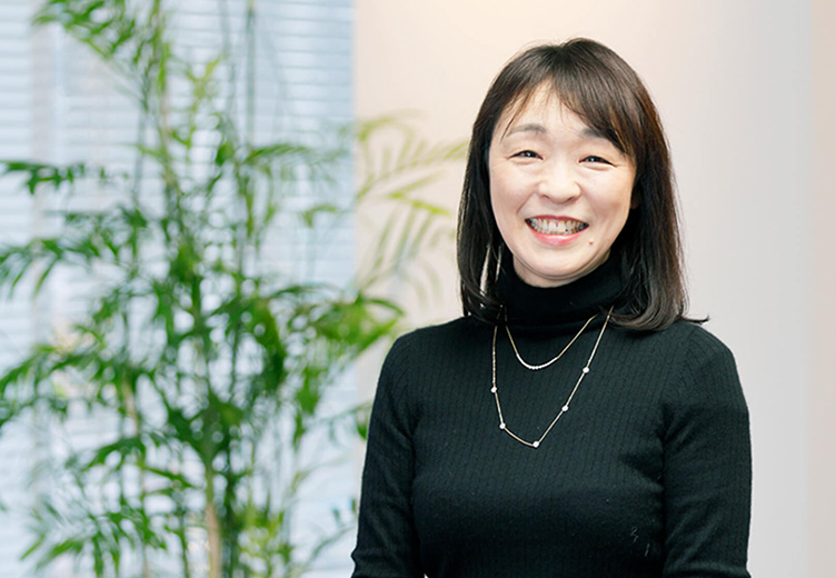 代表取締役社長　蔭山 雅美